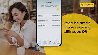 Cara Bayar pakai QR Pay di M2U ID App dengan sumber dana Maybank Kartu Kredit