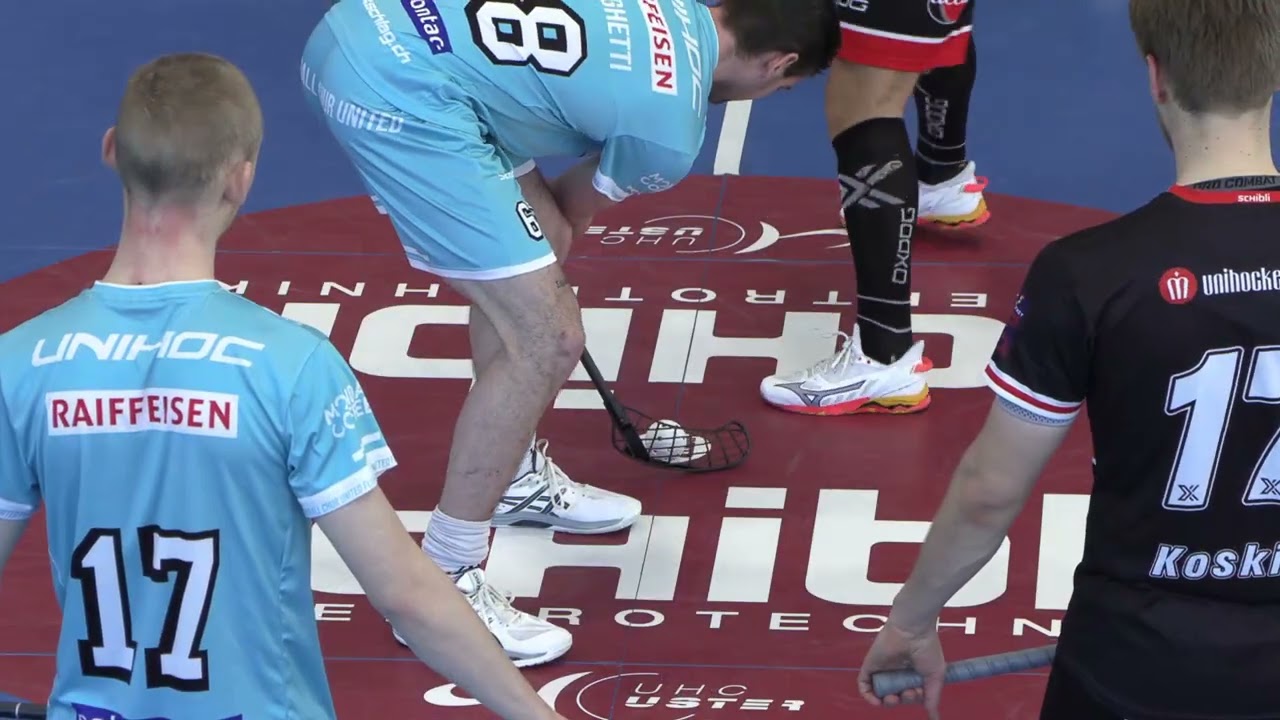 UHC Uster - Flooball Chur United 5:4, 1. März 2026