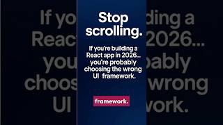 Stop Using the Wrong React UI Library #react #frontend #coding