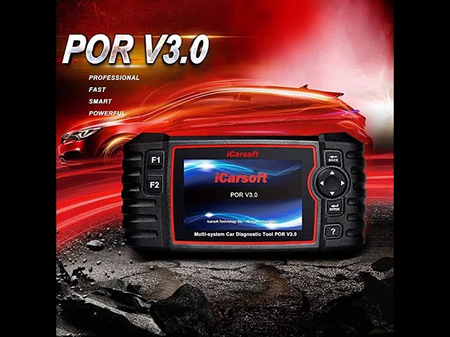 iCarsoft Auto Diagnostic Scanner POR V1.0 for PORSCHE with Airbag Scan,Oil  Service Reset ect