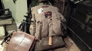 BUSHCRAFT CAMPING, FROST RIVER PACK #campping #bushcraft #bushcraftgear #outdoorskills 