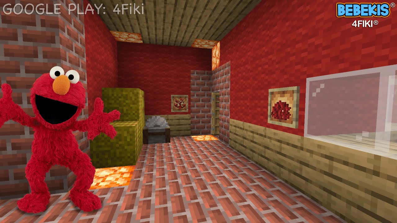 COMO HACER CASA DE ELMO | MINECRAFT CONSTRUYENDO CASAS BASES SECRETAS ...