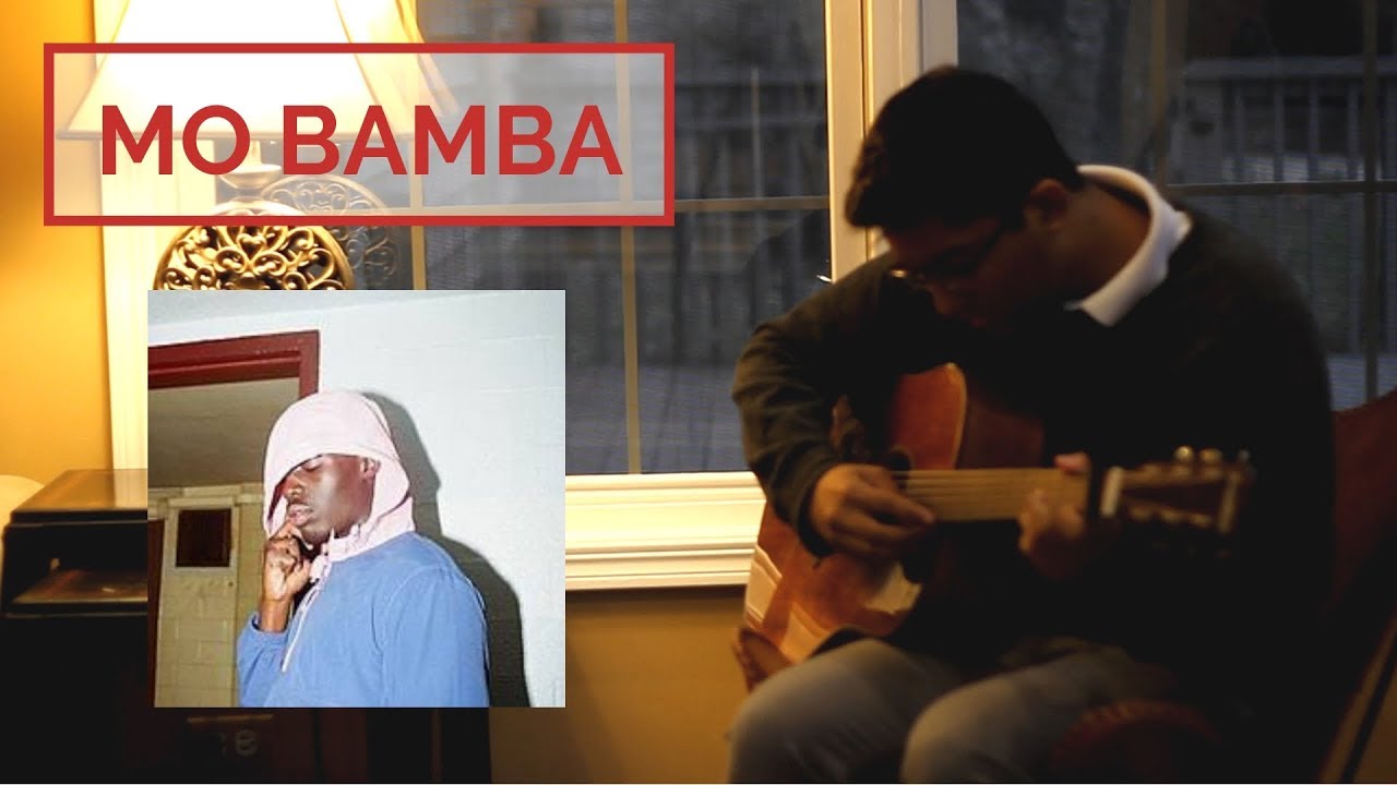 Mo Bamba but it's played on the acoustic guitar - YouTube
