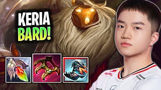 KERIA IS INSANE WITH BARD! | T1 Keria Plays Bard Support vs Nautilus! Season 2025