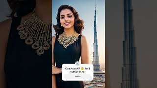 Can you tell? 🤔 Am I human or AI? #song #music #Humanorai #evaqueen #bollywood #remix #love #ai