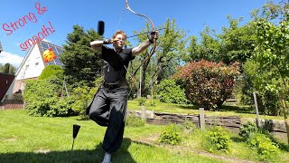 Biocomposite Turkish bow by Csaba Grózer (36lbs / 28”)