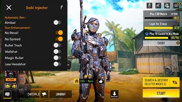 A True Hacker’s Perspective using Saiki Brutal Hacks with NA-45 in CODM SND!