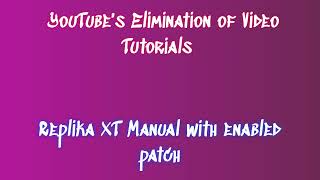 Steps How To Download & Install Full Version Replika Xt