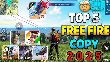 Top 5 Free Fire Copy Games You Must Try in 2025 🔥 (Insane Alternatives!) @Gamingsppro