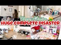 Huge Complete Disaster Clean With Me | 2 Days Of Extreme Cleaning Motivation