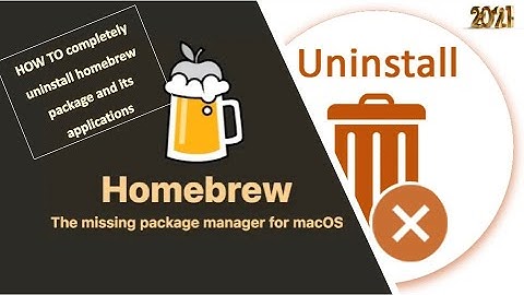 How to completely uninstall homebrew without leaving any leftover files