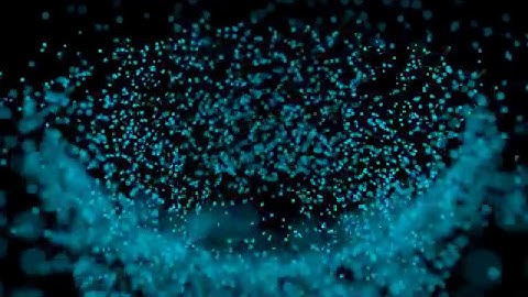 Blender Cycles: Simple particle system animation with force fields