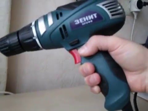 Сетевой шуруповерт Зенит Профи ЗШ-550 (834613)