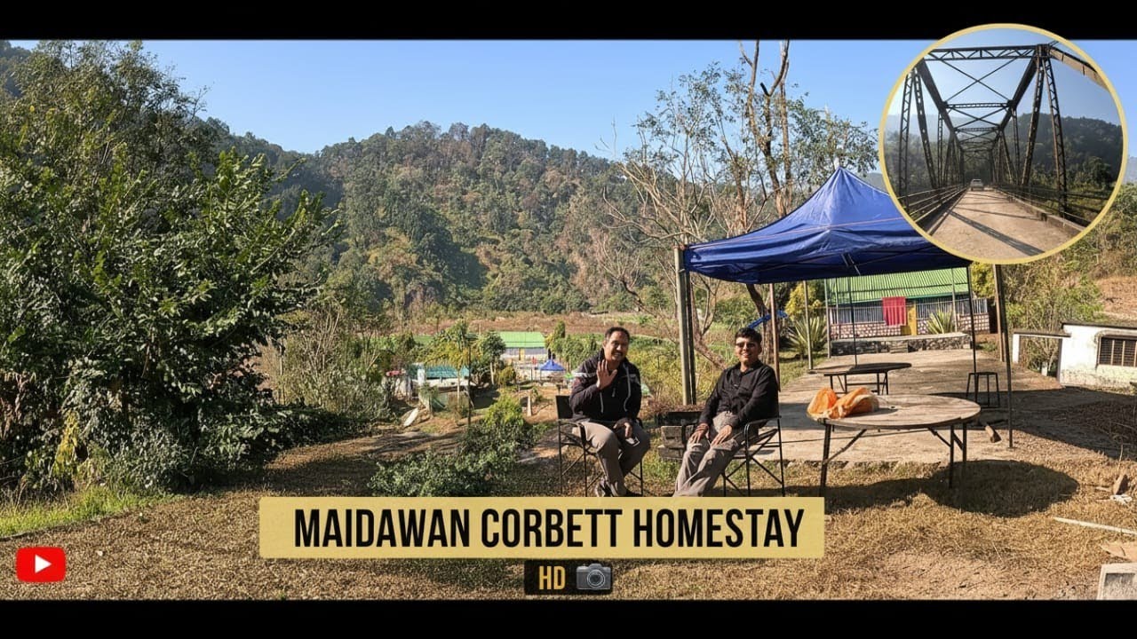 DELHI छोड़कर JUNGLE में नया घर! 🏡 Maidawan Corbett Homestay | Wild Animals के बीच New Life! 🏡