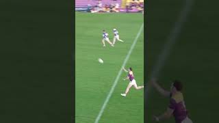 Brilliant build up play from Wexford, capped off with a well taken finish 🟣🟡