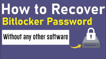 How to unlock bitlocker without password | Forgot bitlocker password