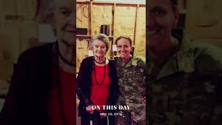 🌈 Audie Murphy Day at the Audie Museum in Texas with Nadine Murphy his sister 🌈