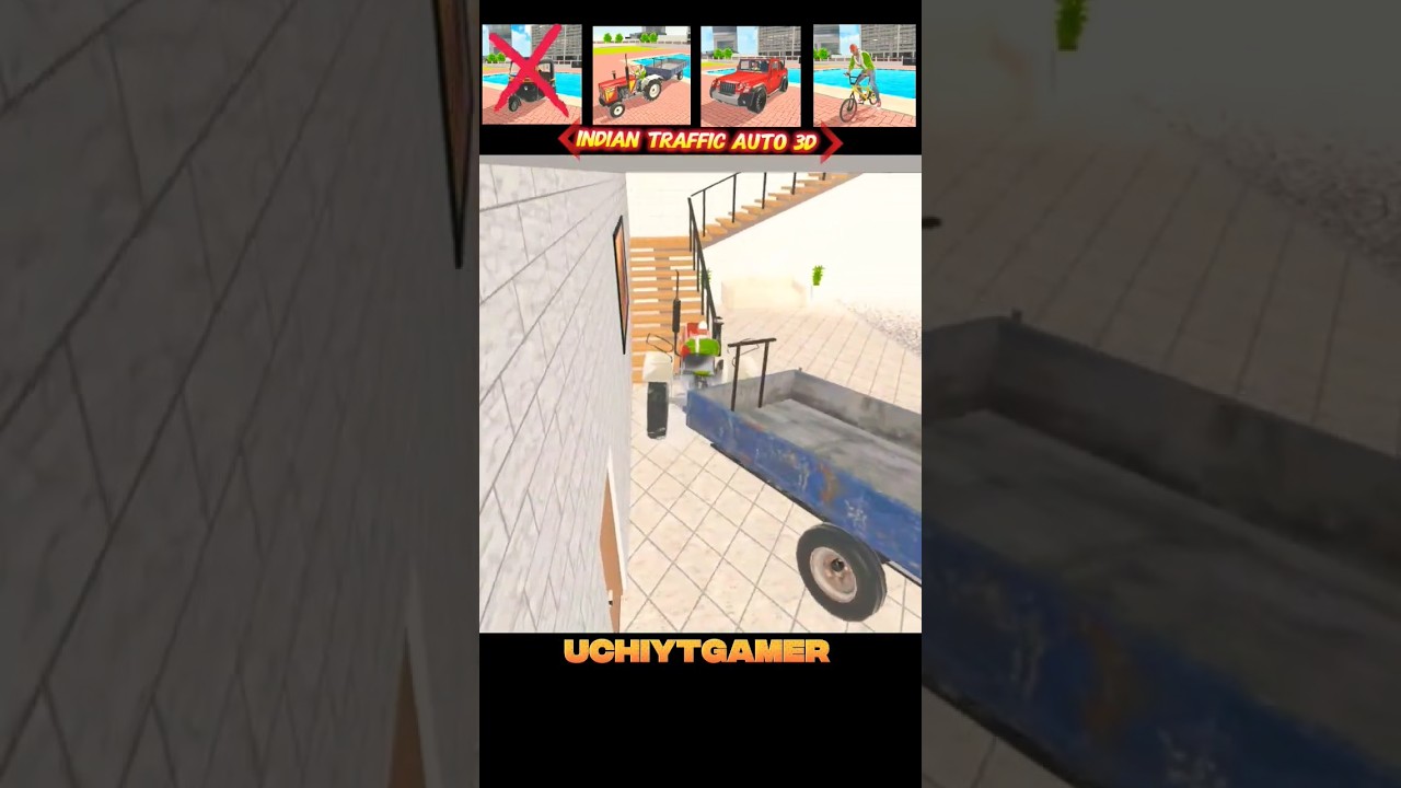 🔥 Franklin’s Epic House Vehicle Challenge 😱 | Indian Theft Auto 💥 | UchiYT Gamer 