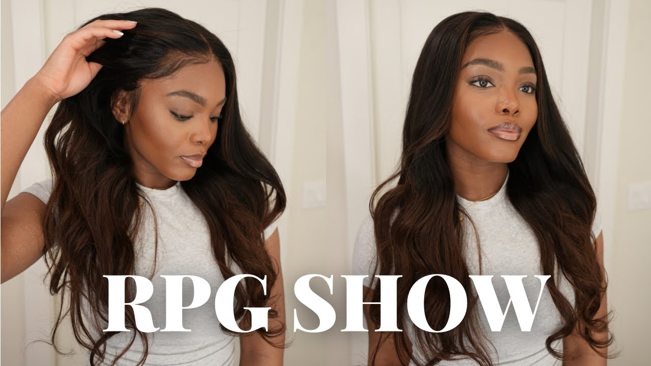 CHOCOLATE BROWN OMBRE GLUELESS WIG | RPGSHOW Wig Install *UNSPONSORED*