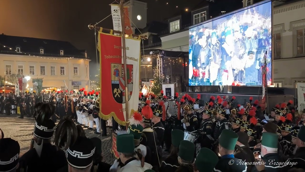 Große Bergparade Lößnitz 2025