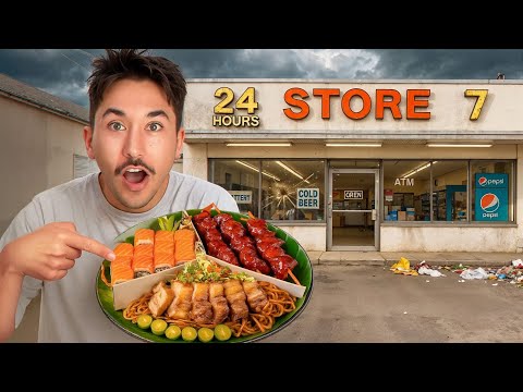 Eating at Mini Marts For 24 Hours...(WEIRD MIAMI STORES)