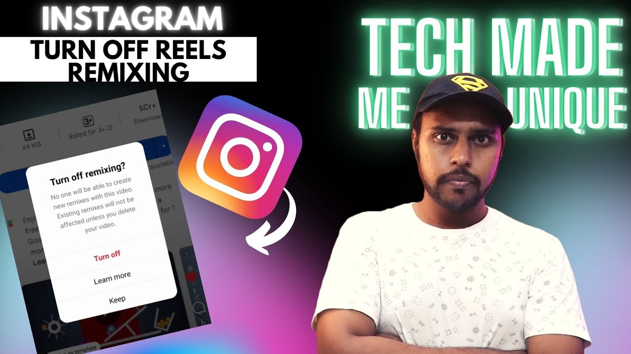 How to remove reel remixing option on instagram | how to turn off reels ...