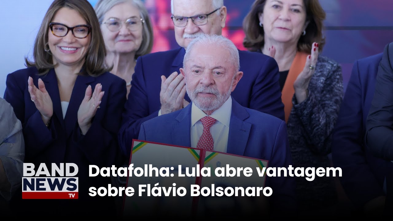 Datafolha: Lula abre vantagem sobre Flávio Bolsonaro | BandNews TV
