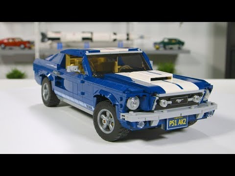 halvø apparat Ørken LEGO Ford Mustang GT 2019 Designer Review Video! Full LEGO Set 10265  Unboxing and Review - YouTube