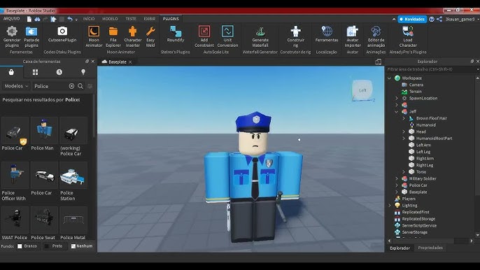 Como TROCAR o PERSONAGEM do PLAYER por um CUSTOMIZADO! - Roblox