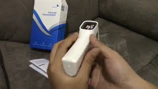 UNBOXING BBLOVE INFRARED THERMOMETER - LISENSI MEDIS