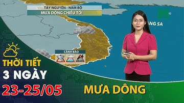 Tây Nguyên, Nam Bộ chiều tối có mưa dông| VTC14