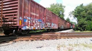 CSXT Y205-05 backing across A&Y diamond