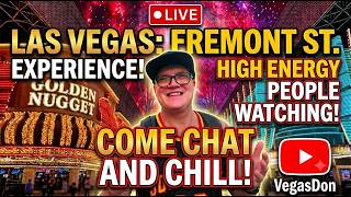 🔴 LIVE from Fremont Street Las Vegas ⚠️ Vegas Nightlife Livestream – Downtown Street Party