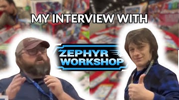 I INTERVIEWED ZEPHYR WORKSHOP AT PAX UNPLUGGED 2024!