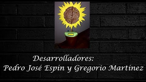 Girasol electrónico-Trabajo arduino UPCT