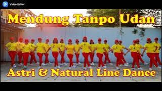 Mendung Tanpo Udan Line Dance || Demo by Astri & Natural LD || Chor. Om Pardi (INA)