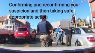 20170517 Arrest of suspects in stolen Mercedes Benz in Benoni South Africa