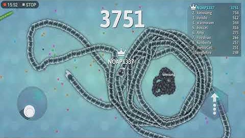 Snake.io 🐍 (by Kooapps Games - Fun Word and Brain Puzzle Games) 5000+ Score