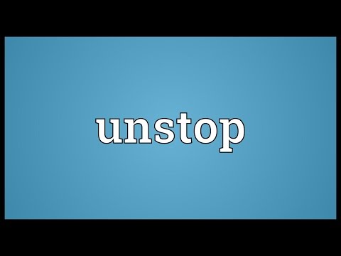Header of unstop