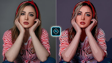 Vector Art Cartoon Effect Photoshop Tutorial