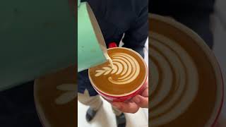 Cafe vlog | Latte art | Barista Cin | Practise latte basic