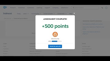 Control Access to Fields of Data Security in Trailhead Salesforce 2025!