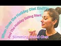 When the Holiday Diet End & Holiday Eating Begins  / A Slimming World Chat #slimmingworldmotivation