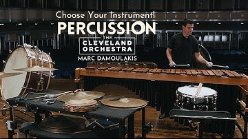 Choose Your Instrument! | Percussion