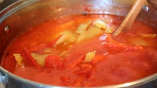 ЛЕЧО на ЗИМУ! Самый Удачный Рецепт!!! /Qışa ləzzətli leço./Pepper with tomato canned-