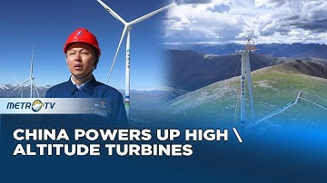 Xizang Wind Farm With Largest Single capacity Turbines Connected To Grid