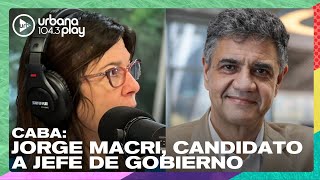 Jorge Macri: "Estoy orgulloso del apellido que llevo" #DeAcáEnMás