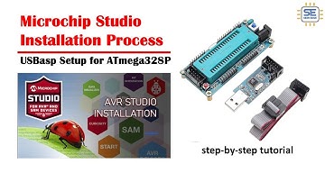 Microchip Studio Installation and USBasp Setup for ATmega328P | Complete Guide