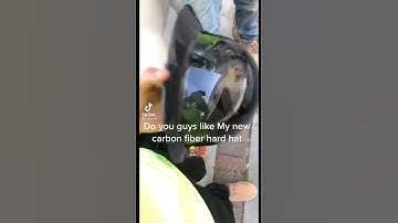 Do You Guys Like My New Carbon Fiber Hard Hat #Shorts