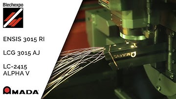 AMADA Laser Cutting Technology @ BLECHEXPO 2017 [ENG]